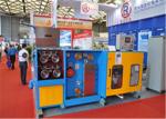 Automatic Double Spooler Wire Drawing Machine , 11KW+4KW Copper Wire Making