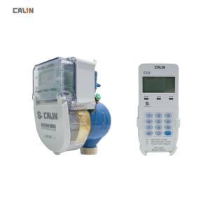Multi Jet LCD Display Prepaid Water Meters With CIU Keypad