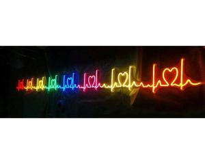China Wall-mounted Led Neon Light Sign Customized Happy Birthday Neon Sign factory