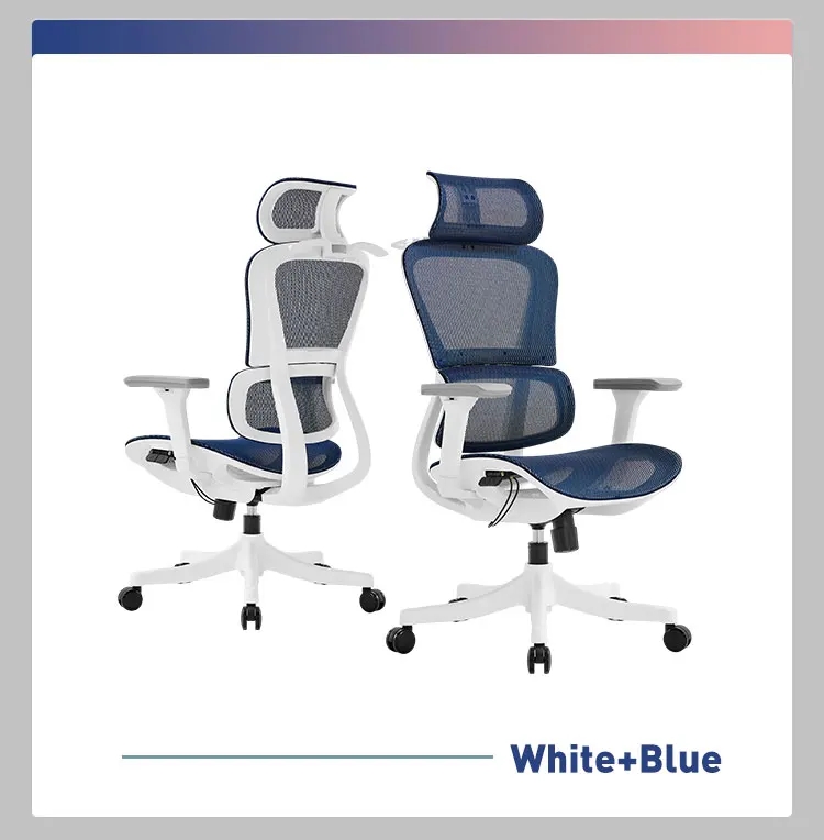 High Elastic Executive Office Chair Wear Resistant Fabric Ergonomic Office Chair