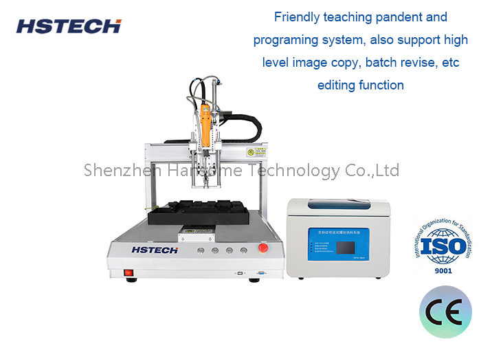 High Accuracy 4 Axis Automatic Screw Locking Robot with Feeder