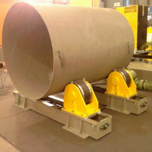 China 10T Lead Screw Adjustable Welding Rotators Tank Welding Roller factory