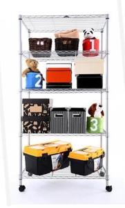 China Metal Garment Display Tool Storage Rack Store Shelving Fixtures For Retail Stores factory