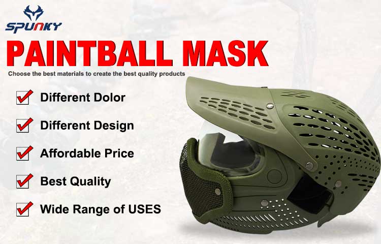 Airsoft Tactical Paintball Military Combat Mask For CS / Outdoor Activities
