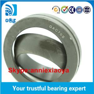 China GAC..S / GE..SX 70*110*25 mm Excavator Spherical Plain Thrust Bearing GAC70S Rod End Bearing factory