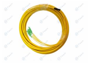 China SC / APC Fiber Optic Pigtail For Bundle Fan Out Distribution / Ruggedized Cable factory