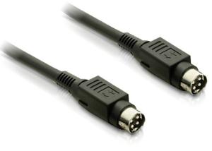 China 4pin Power Din Cable Male to Male with lock factory