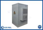 Two Doors IP55 19 Inch Rack Enclosure Anti Theft Outdoor Data Cabinet