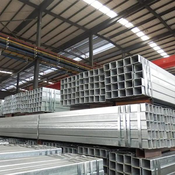 Welded ERW Steel Galvanized Pipe Q235 Q345 Square 30*30 50*50 100*100 Hot Rolled