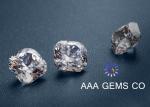 Customised 3ct Marquise Moissanite Colorless Purple Brown