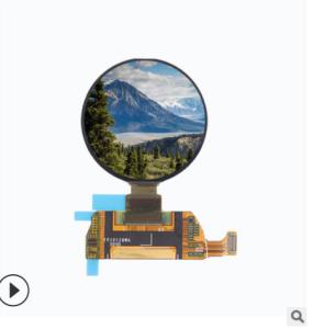 China 454X454 1.39 Inch Amoled Lcd Screen capacitive touch Round Oled Display factory