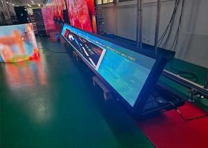 China P4 High brigtness Outdoor Electronic Advertising Screen Front Flip Box factory