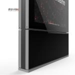75 Inch Indoor Lcd Mupis Free Standing Aluminum Profile For Airport