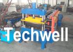 GCr15 Steel Cable Tray Roll Forming Machine For Storage Rack , Rack Beam 12-15m