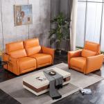 BN Leather Sofa Bed Italian Living Room Combination Space Capsule Electric