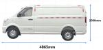 HM01 Electric Cargo Van 5.4m3 All Electric Van Goods Transportation
