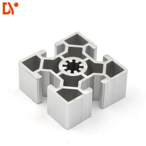 China Industrial Square extruded Aluminium alloy 60X60 Extrusion Aluminum Profile factory