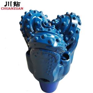 China Rubber Sealed Bearing TCI Tricone Rock Bit For Hard formation Well Drilling 6 1/2 Inch factory