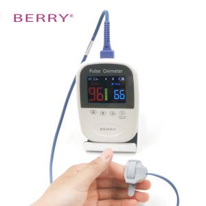 Buzzer Alarm Handheld Pulse Oximeter Blood Testing Equipments