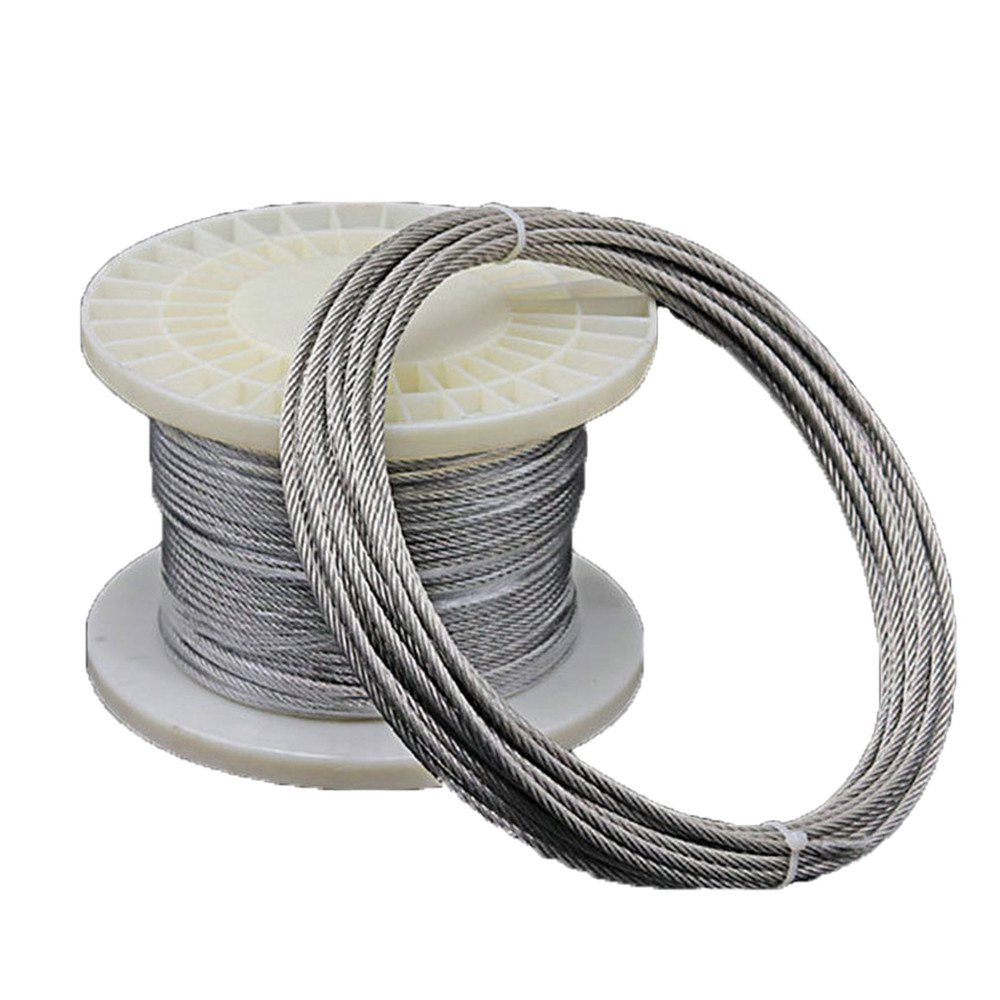 1/4" T304 Stainless Steel Cable 350FT Aircraft Cable