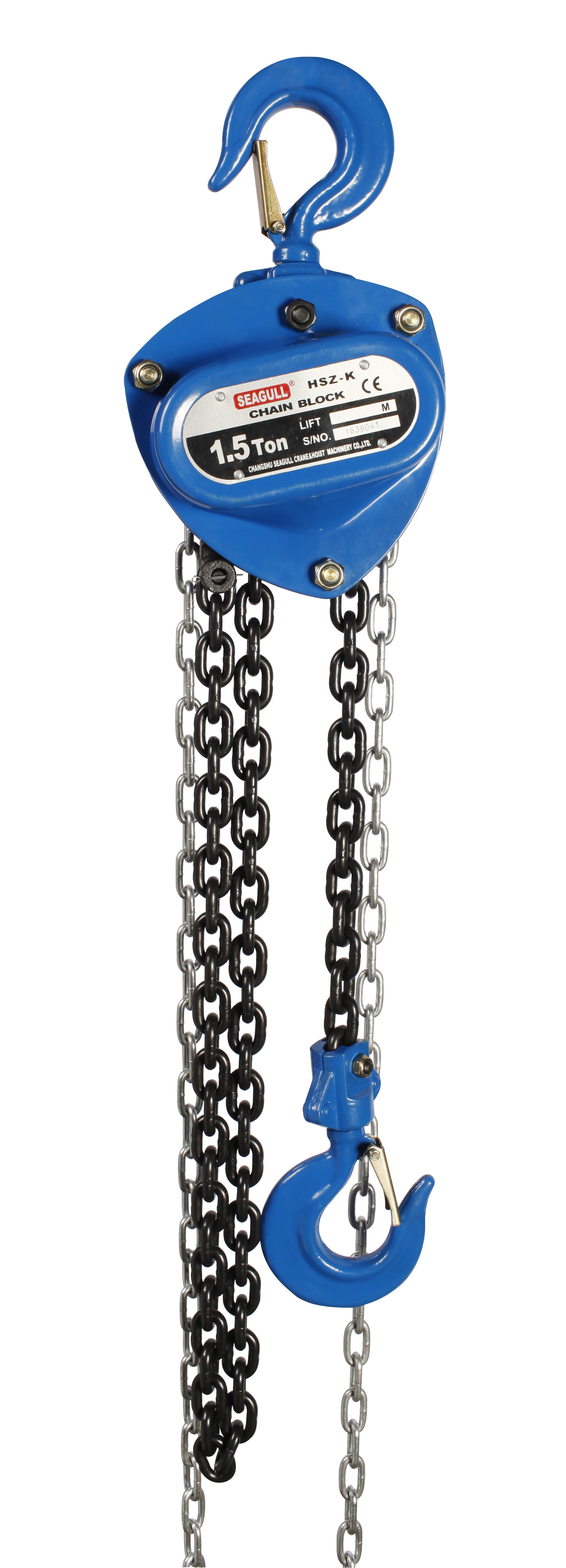 3 Ton Manual Chain Block Double Pawl Braking Professional