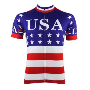 China Quick Dry Customized 140 GSM Cycling Sports Jersey factory