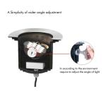 Adjustable Beam Direction IP67 Led Ground Lights Outdoor 24VDC 110/240VAC 6x2W