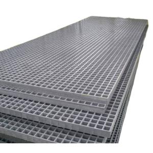 China 38*38mm Food Processing  FRP Floor Grating Yellow Grp Flooring Panels on sale