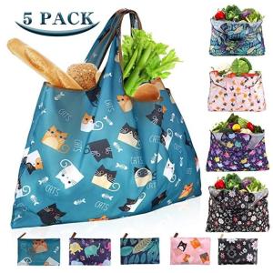 Elastic Band Lightweight Tote Bag Bulk Durable Eco-Friendly Polyester Reusable