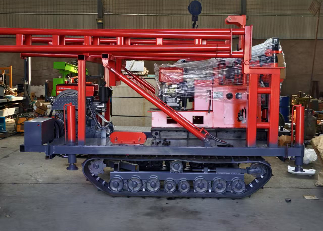 Rubber Tracked GY200 Core Drilling Machines Can Drill Rock Layers