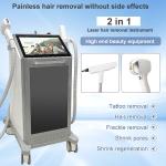2In1 Nd Yag Pico Tattoo Removal High Power 1500W-3600W Platinum Ice 808Nm 808