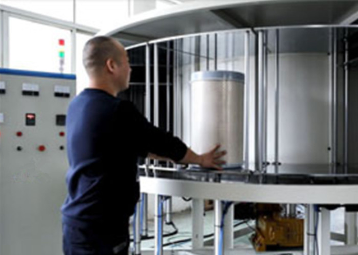 Full-Auto 16-Station Turntable Drying Line Air Filter Making Machine