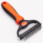 Wholesale Pet Double Sided Knotting Hair Brush Special Grooming Rake Comb For