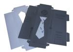 Tie Bag 250gsm Paper Custom Gift Boxes Folded Environmental Friendly