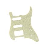3 Ply SSH Guitar Pickguard Cream Pearl Humbucker Scratch Plate For ST Electric