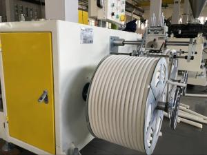 China PVC Single Wall Corrugated Pipe Extrusion Machine For 12mm- 32mm Diameter Pipes factory