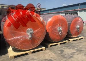 China Boat Marine Gray Red PE Foam Filled Solid EVA Fender 2.0X3.5 factory