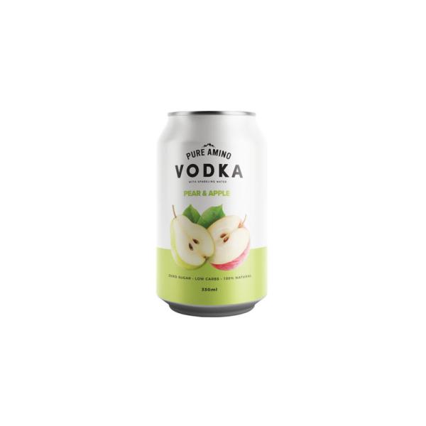 Pear Apple Flavor Alcoholic Beverage Canning 330ml Aluminum Can Canning