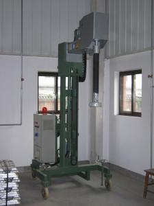 China 1.1KW 600 Rpm Rotary Degassing Unit Aluminum Refining Process factory