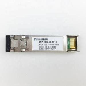 China ZTE SFP-10G-40-1310 CWDM SFP 10G 1310nm 40km SFP SFP-1.25G (L-G.1,LC) products factory