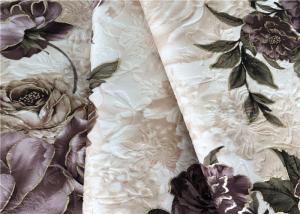 China Printed Polyester Holland Velvet Sofa Upholstery Fabric For Sofa Cover factory