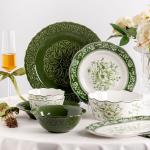 Present Porcelain Dinner Plate Gift Box Dinnerware Sets For Sustainable