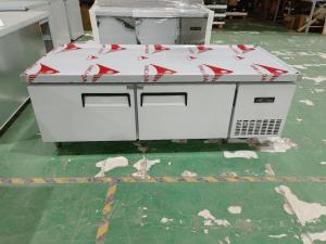 China American Type Refrigerator Under Counter Workbench Customized Kitchen Refrigeration 110V factory
