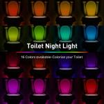 toilet night light led motion activated water-proof with UV sterilization