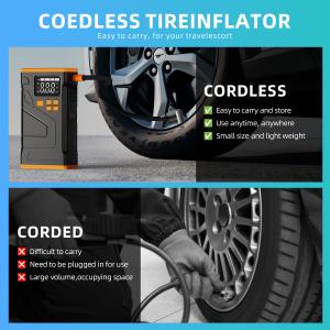 8000 Jumpstart Rechargeable Tyre Inflator