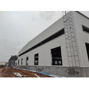 Large Span Portal Frame Prefabricated Steel Structure Workshop Building Project