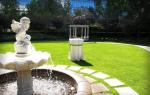 Durable Swimming Pool / Park High Density Artificial Grass For Indoors