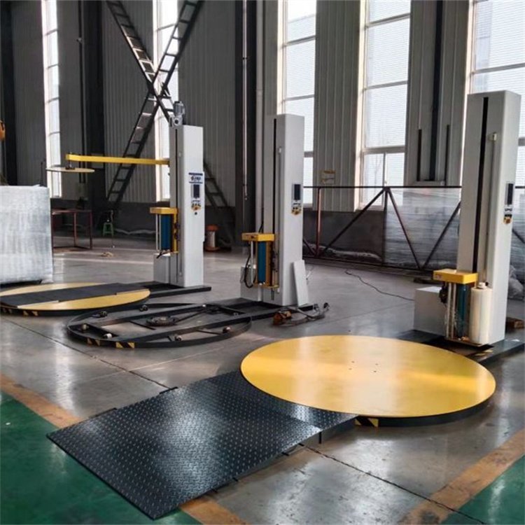 1-15 Frequency Stretch Packaging Machine 2000kg Load Stretch Film Machine