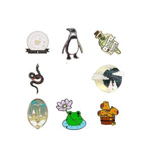 China Gift Store Backpack Enamel Pin Maker Decoration Metal Crafts Custom Lapel Pins For Men factory
