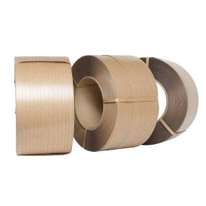Eco-Friendly Paper Strapping Tape / Recyclable Paper Strap For Automatic